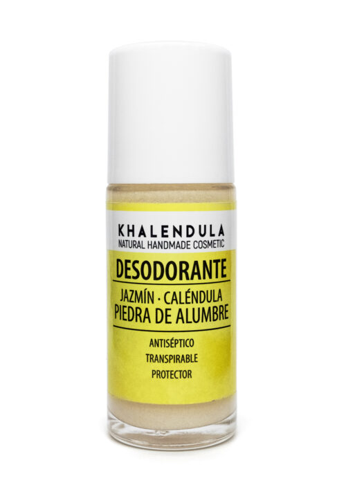 Desodorante Roll-on Alumbre, Caléndula y Jazmín
